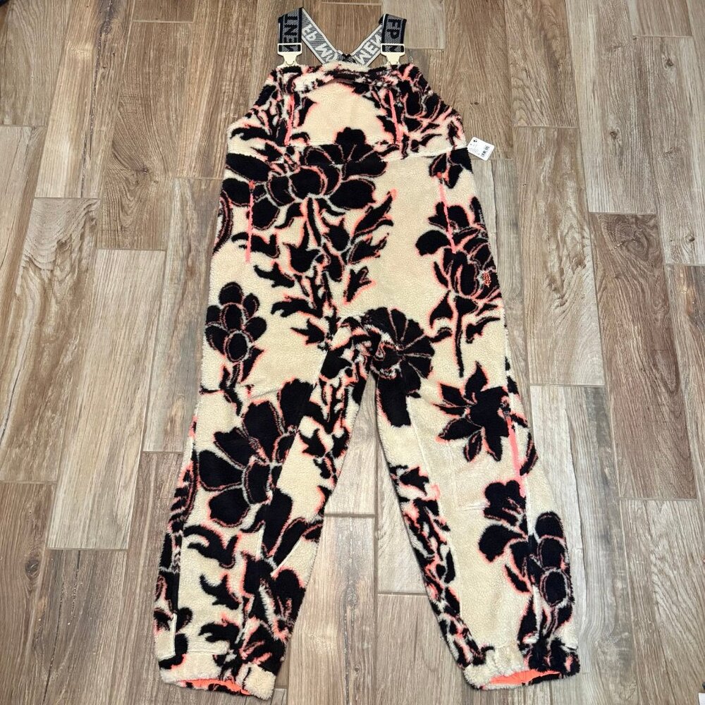 NWT Free People Movement Hit the Slopes Printed Salopette - Picture 3 of 7